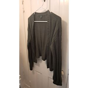 Wild Fable Charcoal Knit Cardigan